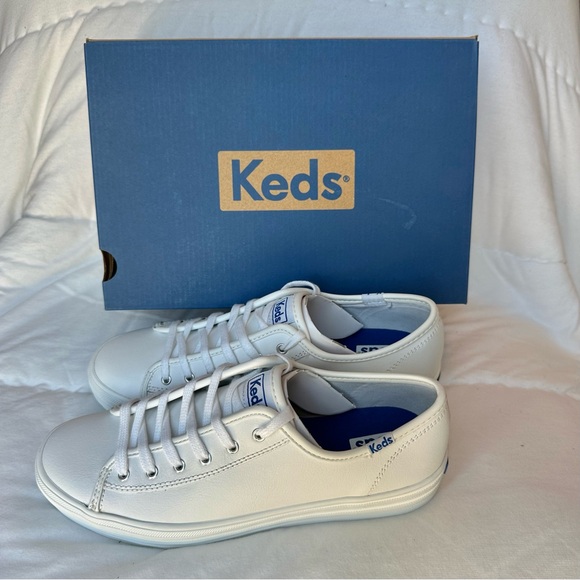 Keds Triple Kick Leather Lace Up | BRAND NEW Size 8.5 - Picture 2 of 6